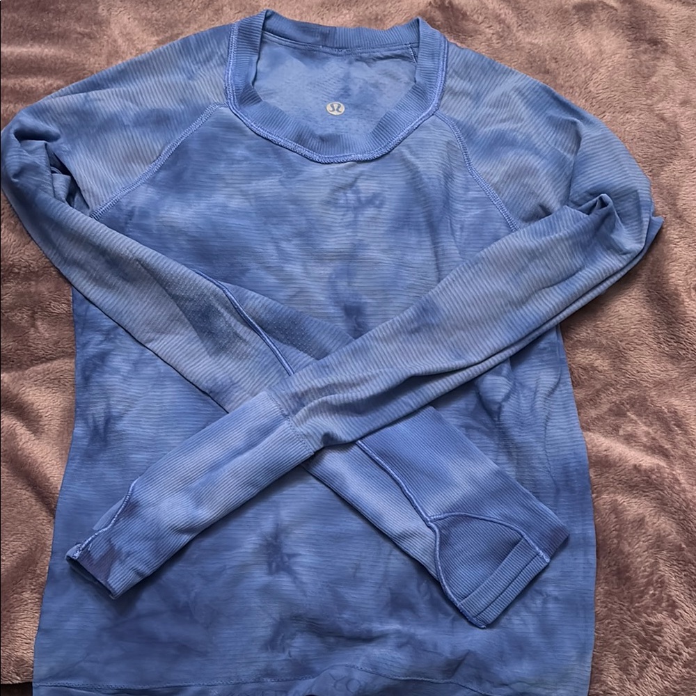 Lululemon Blue Long Sleeve Top